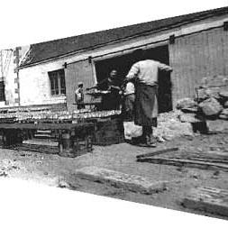 Conserverie de la pointe de l'Ile-Tudy vers 1950