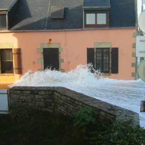 Jour de tempête à l'Ile-Tudy